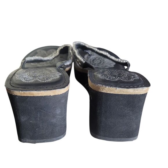 Skechers Somethin Else Beaded Chunky Platform Sandals Womens 9 (approximate) Y2K - Picture 6 of 11